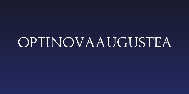 OPTINovaAugustea Social Header