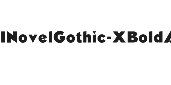 OPTINovelGothic-XBoldAgen Logo