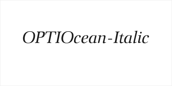 OPTIOcean-Italic Logo