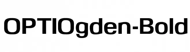OPTIOgden-Bold  Descarca Fonturi Gratis
