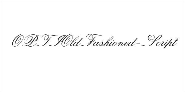 OPTIOldFashioned-Script Logo