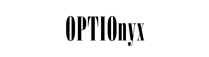 OPTIOnyx  font caratteri gratis