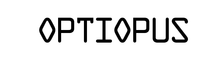 OPTIOpus Font
