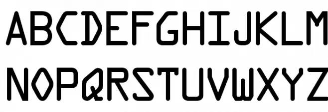 OPTIOpus 字体 小写