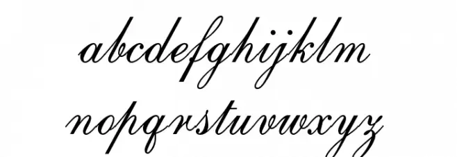 OPTIOriginal-Script 字体 小写