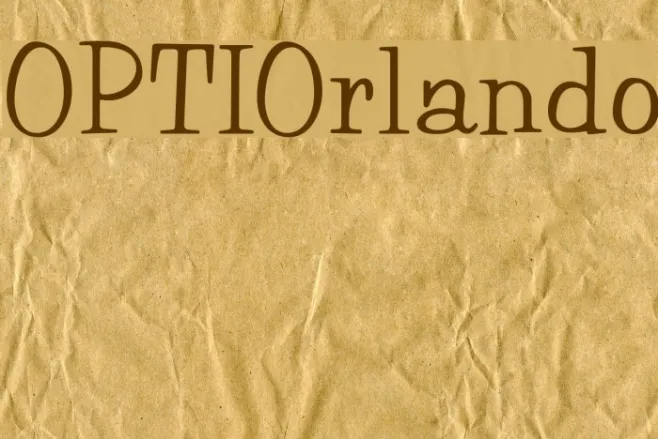 OPTIOrlando Example 2