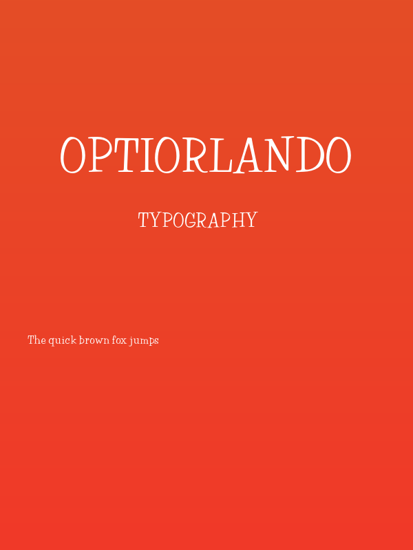 OPTIOrlando Poster