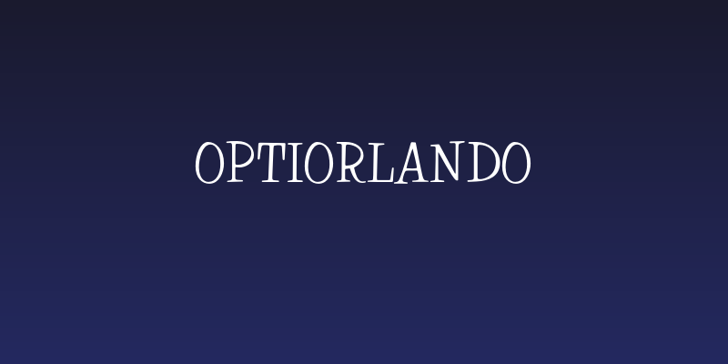 OPTIOrlando Social Header