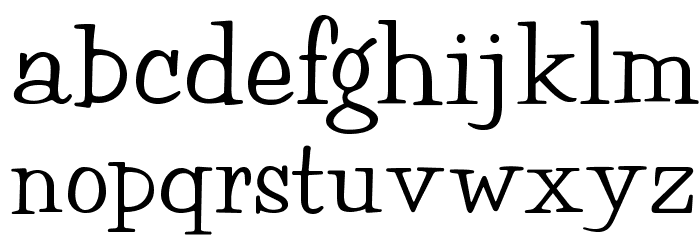 OPTIOrlando Font LOWERCASE