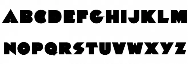 OPTIPalisadeGraphic Schriftart Groß