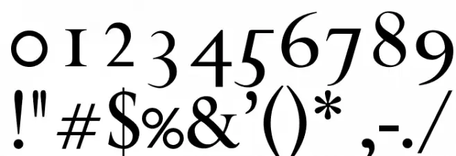 OPTIPapong-Light Font OTHER CHARS