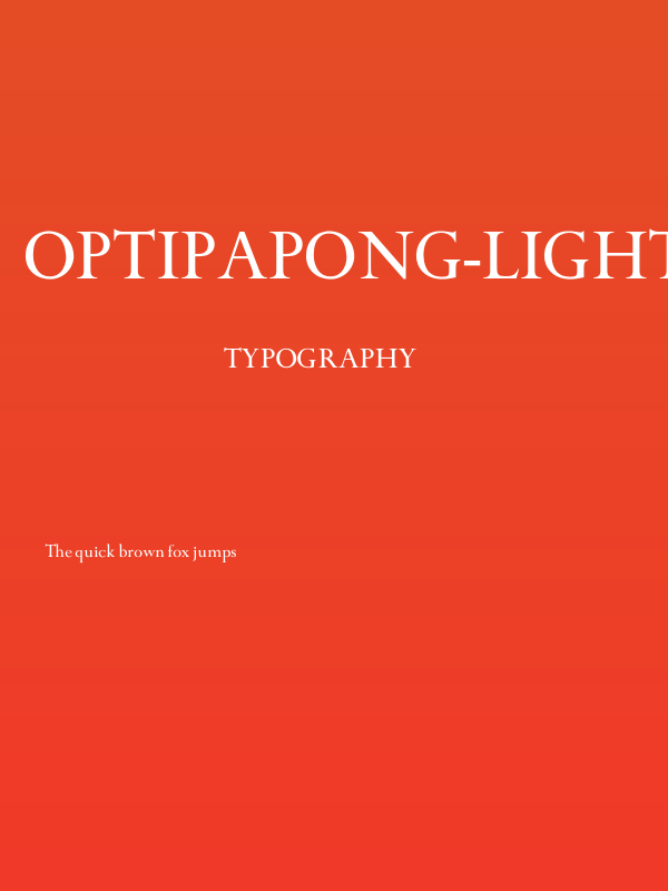 OPTIPapong-Light Poster