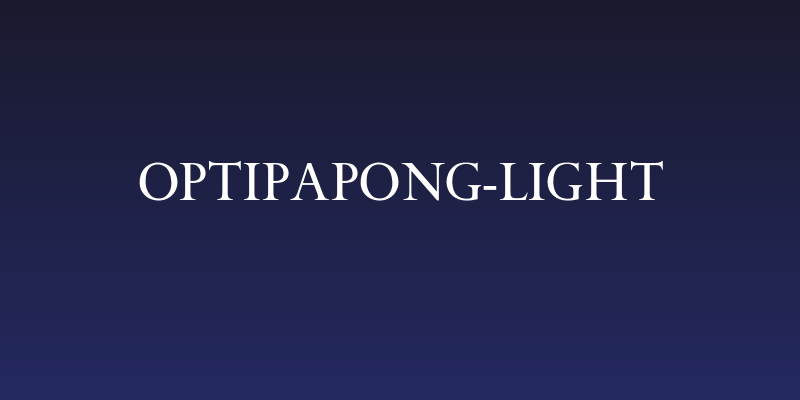 OPTIPapong-Light Social Header