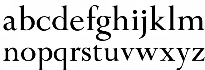 OPTIPapong-Light 字体 小写