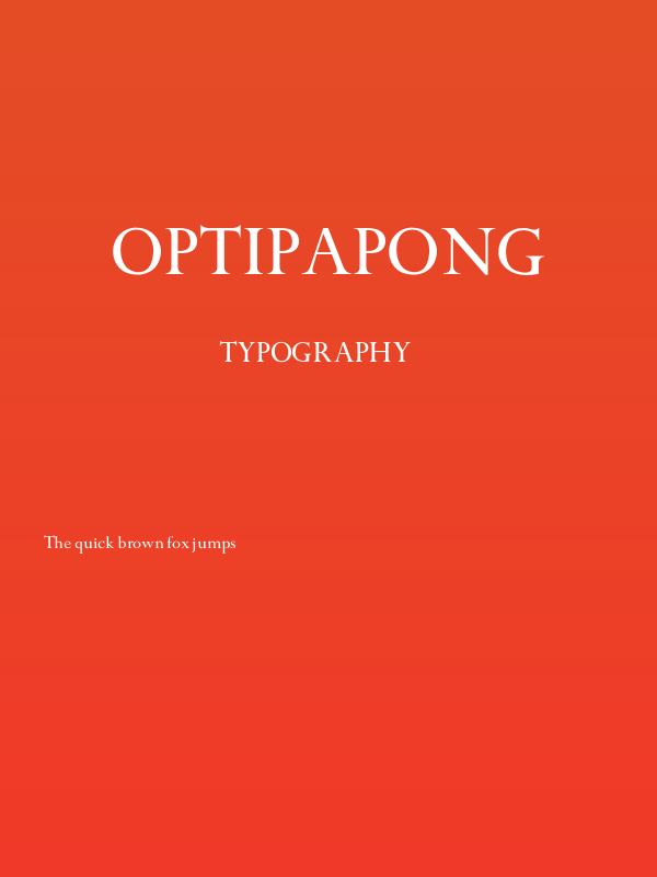 OPTIPapong Poster
