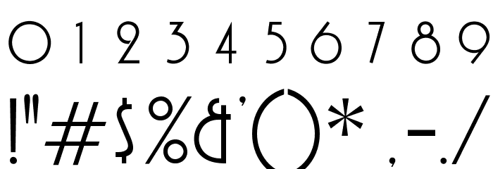 OPTIPashey Font OTHER CHARS