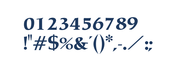 OPTIPathway-ExtraBold Other Characters
