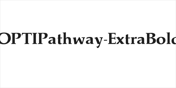 OPTIPathway-ExtraBold Logo