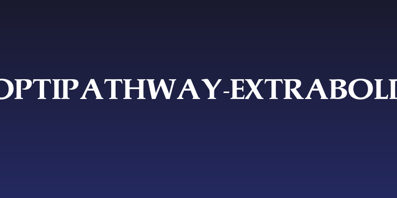 OPTIPathway-ExtraBold Social Header