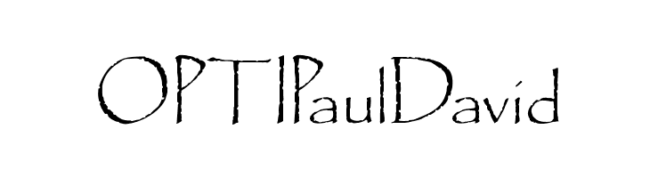 OPTIPaulDavid Font