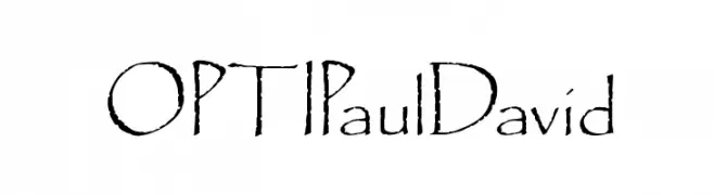 OPTIPaulDavid  Fuentes Gratis Descargar