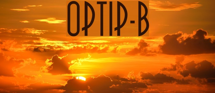 OPTIPauling-Black Font examples