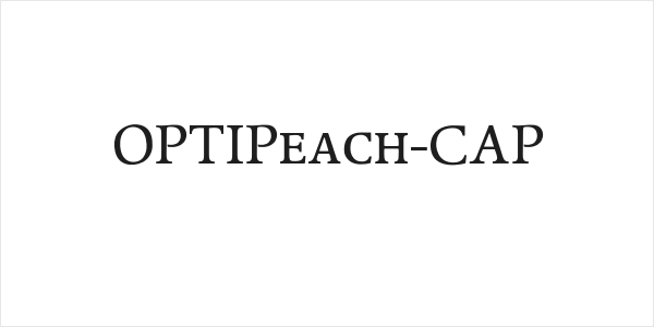 OPTIPeach-CAP Logo