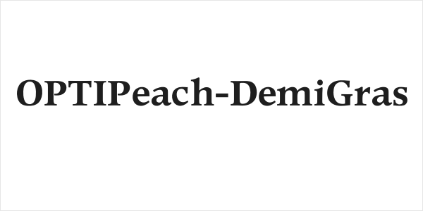 OPTIPeach-DemiGras Logo