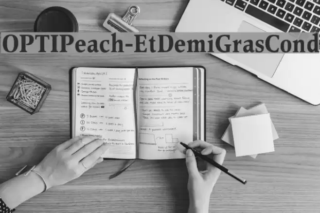 OPTIPeach-EtDemiGrasCond Font examples