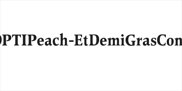 OPTIPeach-EtDemiGrasCond Logo