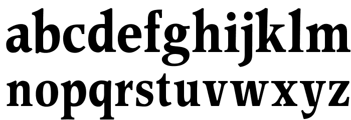 OPTIPeach-EtDemiGrasCond Font LOWERCASE