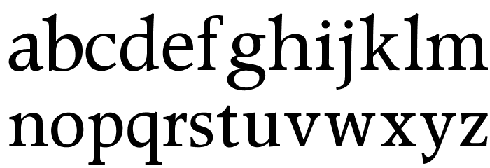OPTIPeach Font LOWERCASE