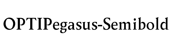 OPTIPegasus-Semibold 