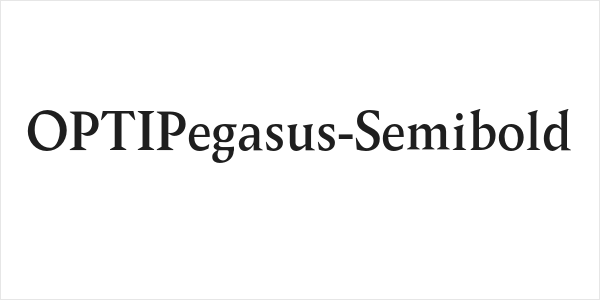 OPTIPegasus-Semibold Logo