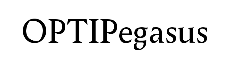 OPTIPegasus  Free Fonts Download