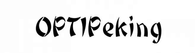 OPTIPeking  フリーフォントのダウンロード