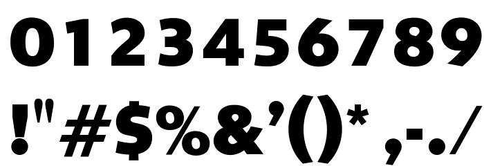 OPTIPhillip-Bold Font OTHER CHARS
