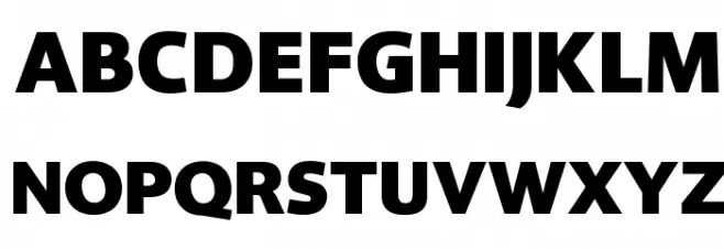 OPTIPhillip-Bold Schriftart Groß