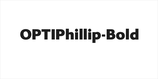 OPTIPhillip-Bold Logo