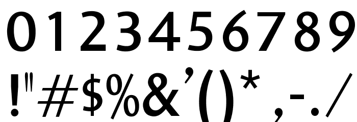 OPTIPhillip-Medium Font OTHER CHARS