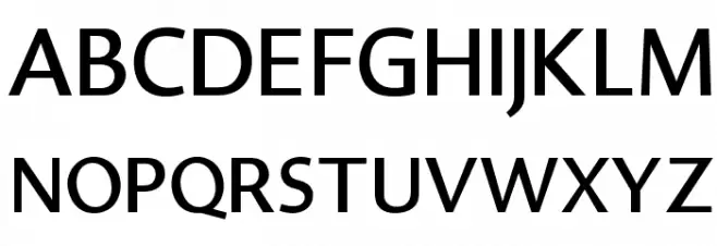 OPTIPhillip-Medium フォント 大文字