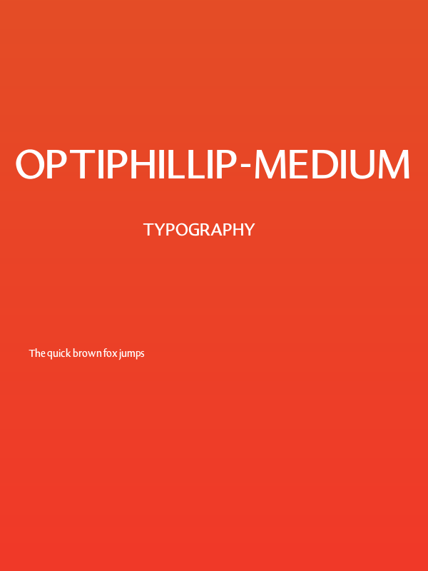 OPTIPhillip-Medium Poster