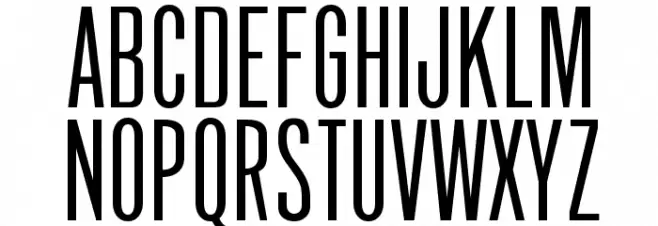 OPTIPhoenix-Nine Font UPPERCASE