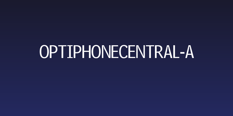 OPTIPhoneCentral-A Social Header