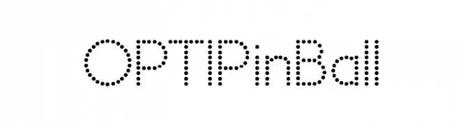 OPTIPinBall  Free Fonts Download