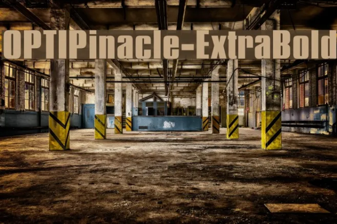 OPTIPinacle-ExtraBold Example 2