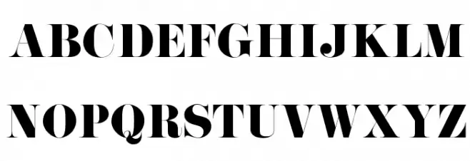 OPTIPirogi-Roman フォント 大文字