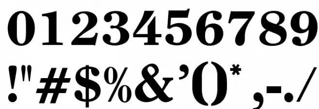 OPTIPlanet-Bold Font OTHER CHARS