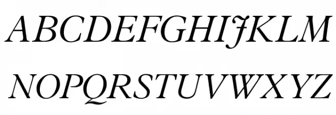OPTIPlanetLight-Italic Polices MAJUSCULES