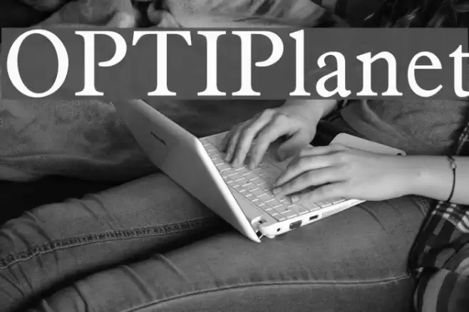 OPTIPlanet Font examples